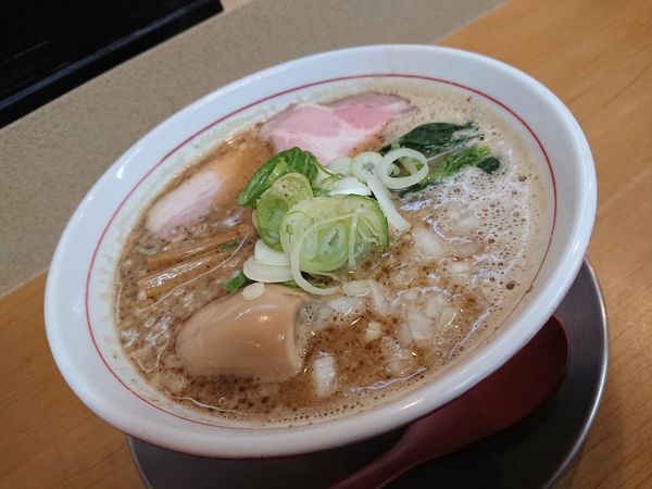 「限定 さんま節の中華そば 750円」@ラァメン ぼーんずの写真