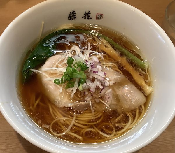 「醤油ラーメン」@支那蕎麦屋 藤花の写真