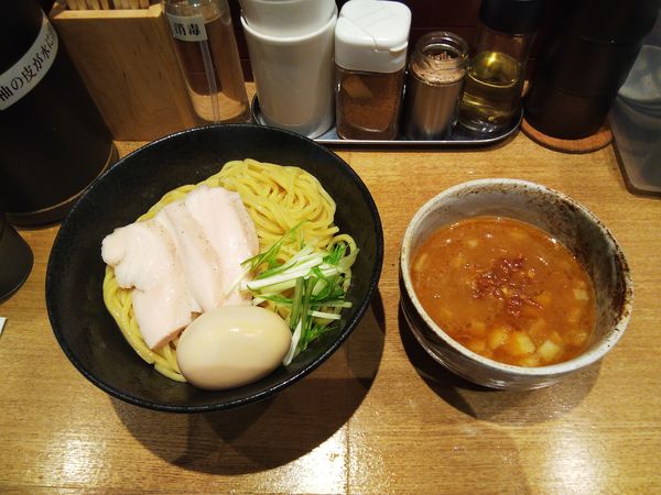 「味玉つけ麺 税込880円」@つけ麺 えん家の写真