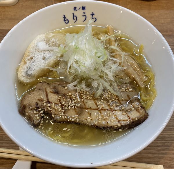 「白しょうゆラーメン　８８０円」@北ノ麺 もりうちの写真