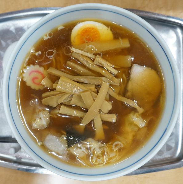 「メンマ入りそば(玉1)」@一ノ割大勝軒の写真