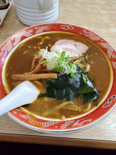 「カレーラーメン」@つるつる屋の写真