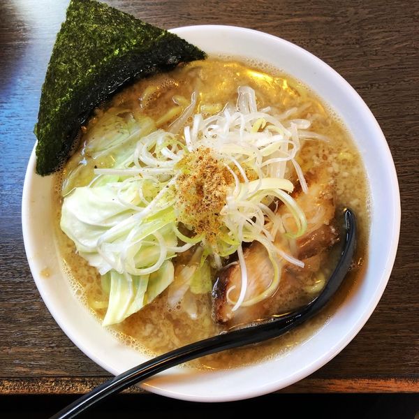 「ぶうとと　太麺　大盛」@信州麺屋 とんずら －カエン－の写真