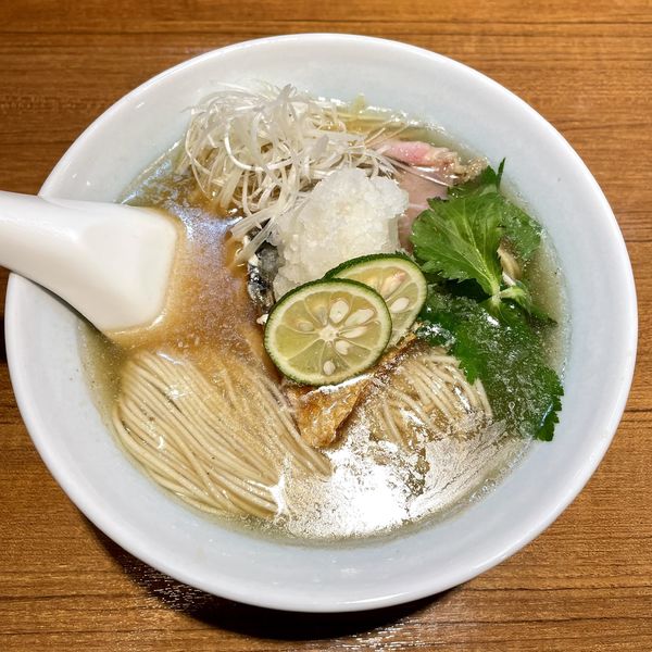 「【限定①】秋鯖の塩ら〜めん ￥890」@寿製麺よしかわ 川越店の写真