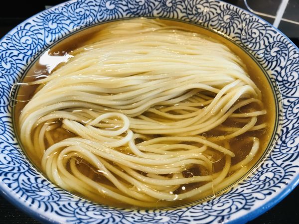 「小豆島いりこの冷かけ 大盛 800円」@中華蕎麦 福はらの写真