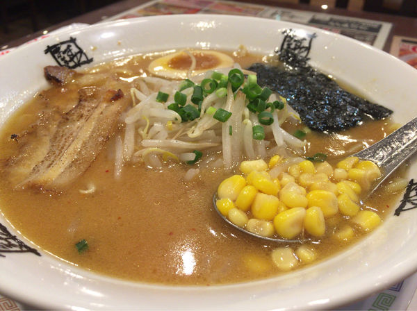 「味噌ラーメン」@おおぎやラーメン 館林店の写真