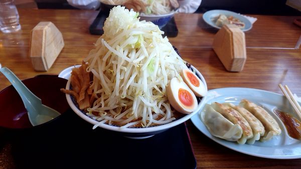 「特製ふじ味噌麺 大盛 野菜増し」@優勝軒 柏店の写真