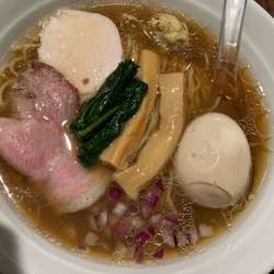 特性貝出汁塩そば