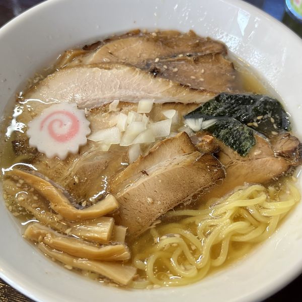 「チャーシューめん（塩）」@中華そば いっけんめ 茨大店の写真