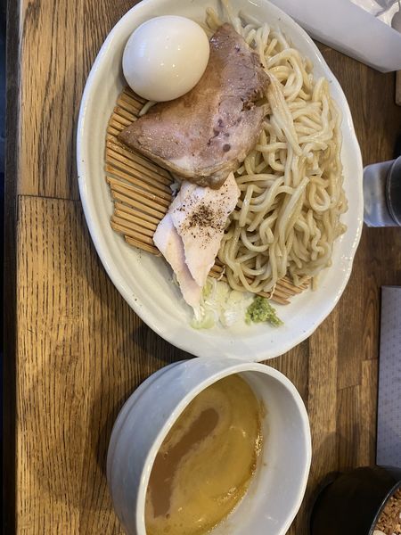 「よくばり鶏つけそば1100」@麺屋すみすの写真