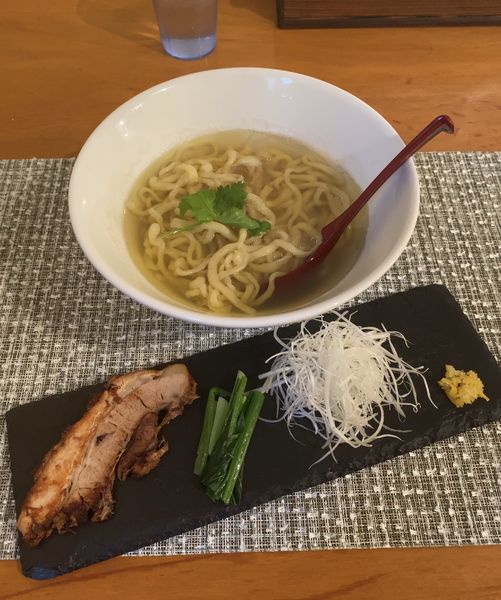 「虎巴徠そば（塩）」@貝出汁 まぜそば 虎巴徠の写真