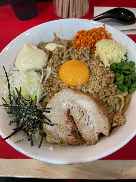 「限定　台湾まぜそば」@鷹の目 大宮店の写真