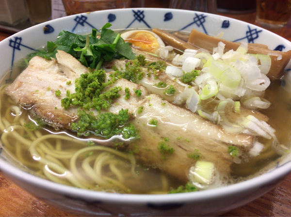 「和風柚子柳麺」@麺屋ひょっとこの写真
