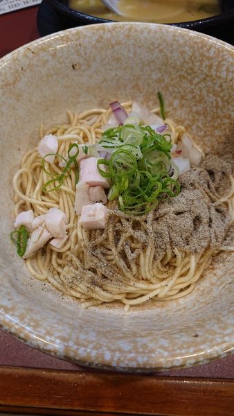 「煮干の和え麺」@麺童 豊香の写真