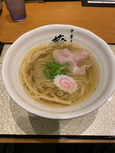 「塩そば 850円」@中華そば 葵 新越谷ヴァリエ店の写真