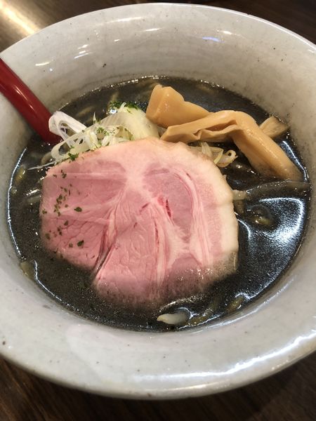「黒味噌らーめん」@味噌専門 麺屋大河の写真