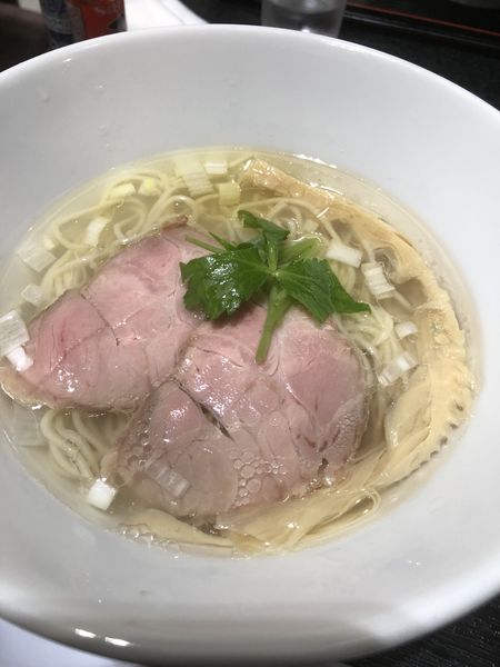 「貝出汁らぁめん　塩」@麺処まるは RISEの写真