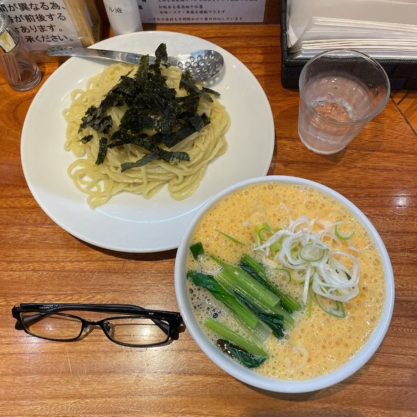 「納豆ざるらぁめん（中太・並盛）」@神田らぁめん 悠 HARUKAの写真