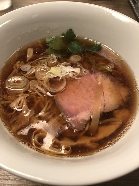 「醤油そば」@中華そば 和渦 TOKYOの写真