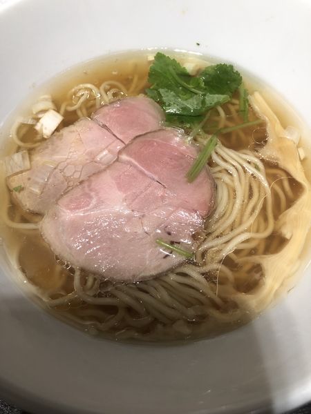 「貝出汁　醤油」@麺処まるは RISEの写真