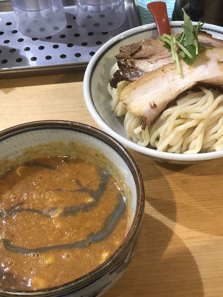 「辛つけめん」@煮干麺 月と鼈の写真