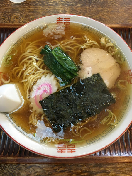 「ラーメン(450円)」@そば処 松月庵の写真