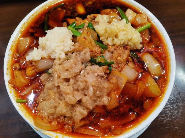 「ウマ辛 スタミナ濃厚中華そば」@濃厚中華そば スタミナ軒の写真