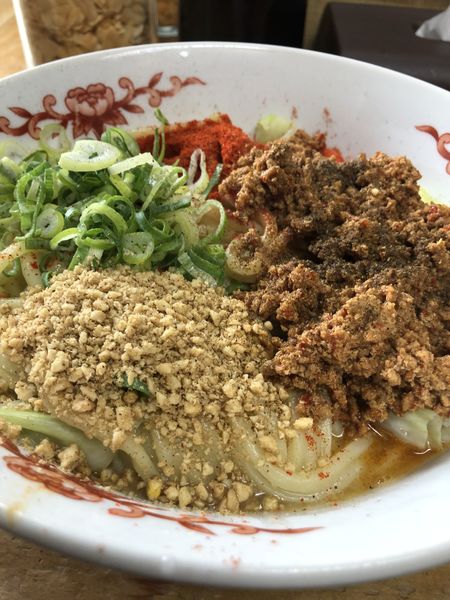 「汁なし坦々麺」@自家製麺 てんかの写真