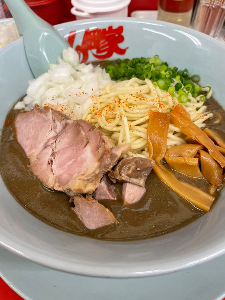 「鬼煮干しラーメン」@山岡家 柏店の写真
