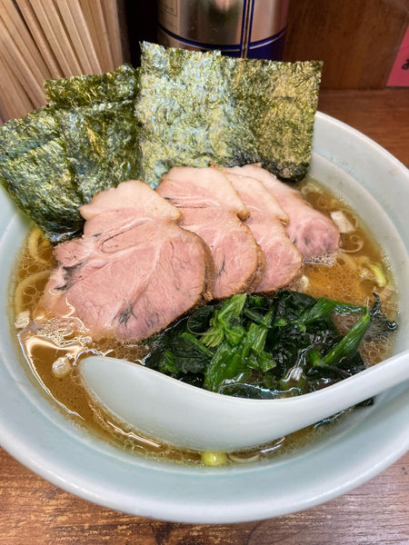 「チャーシューメン」@横浜ラーメン 武蔵家 国領店の写真