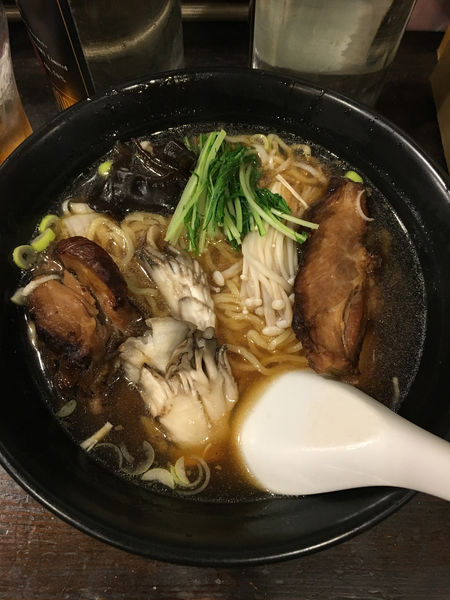 「ラーメン正油(702円)」@くい処のみ処 かきざきの写真