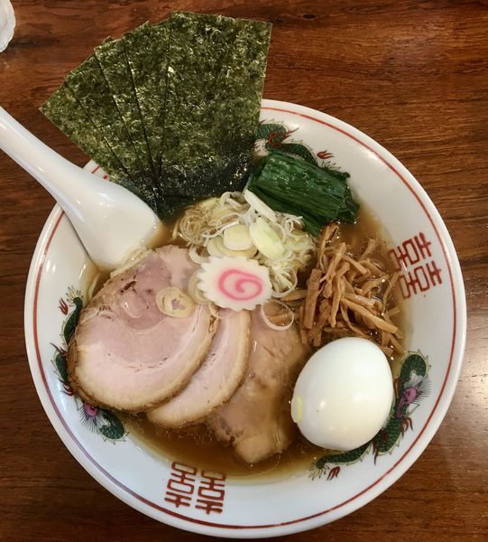 「特製中華そば　1100円」@麺庵 大和の写真