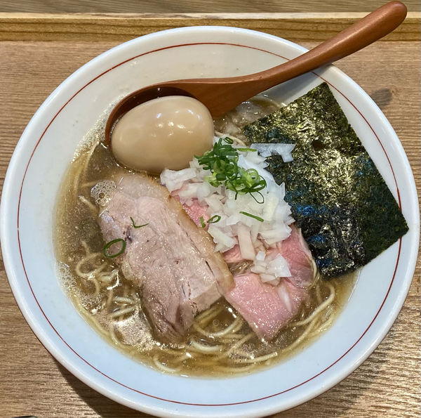 「味玉中華そば「煮干し」醤油」@(SCLabo)の写真