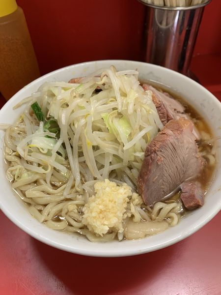「小ぶた入り 800円」@ラーメン二郎 上野毛店の写真