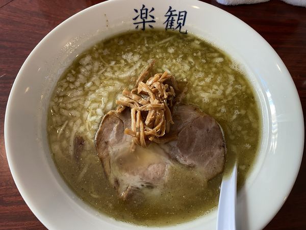 「パール　塩ラーメン　790円」@楽観 武蔵小山の写真