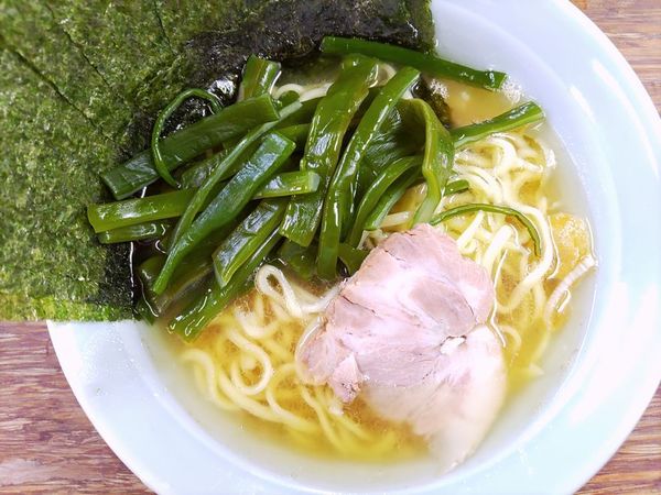 「ラーメン＋のり＋くきわかめ」@まこと家の写真