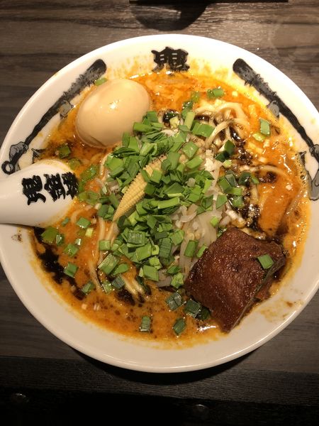 「味玉カラビシ味噌らー麺1000塩」@カラシビ味噌らー麺 鬼金棒の写真