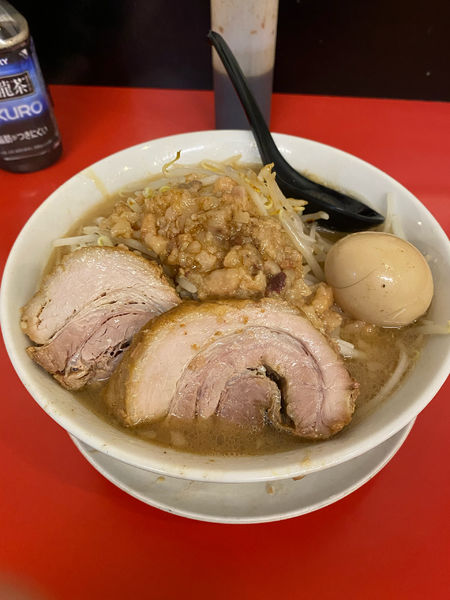 「ラーメン(ミニ)」@鷹の目 獨協大学前本店の写真