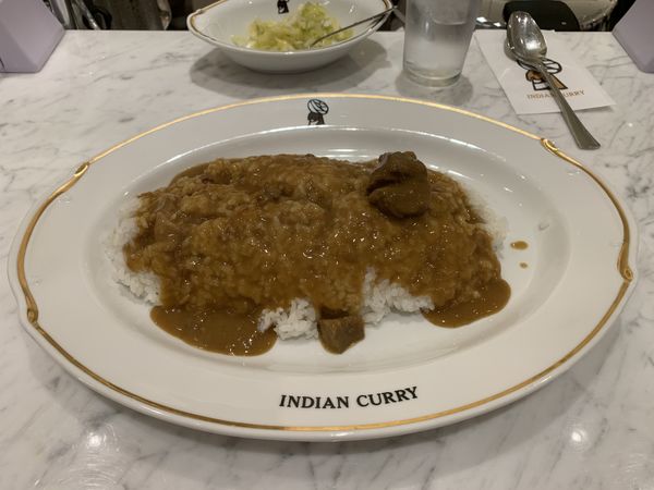 「インデアンカレー（ライス大盛り）」@インデアンカレー Otemachi One店の写真