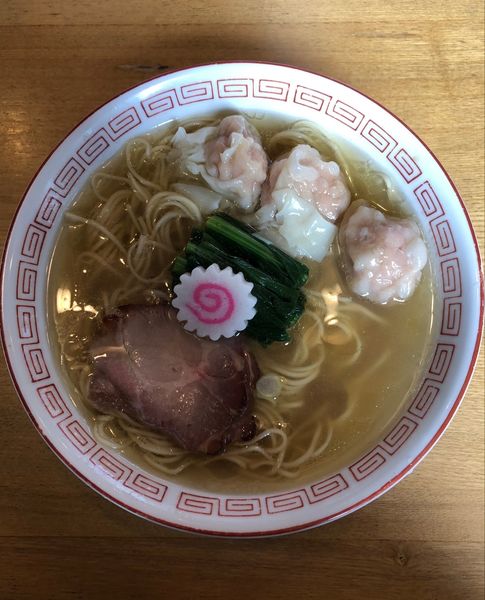 「ワンタン中華そば(¥930)」@ろばた 結の写真