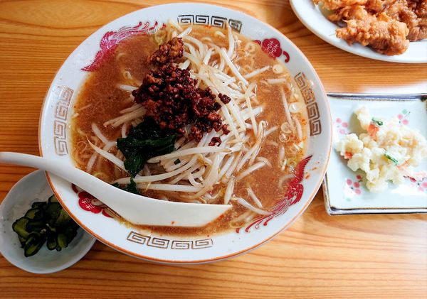「担々麺700円」@宝来家の写真