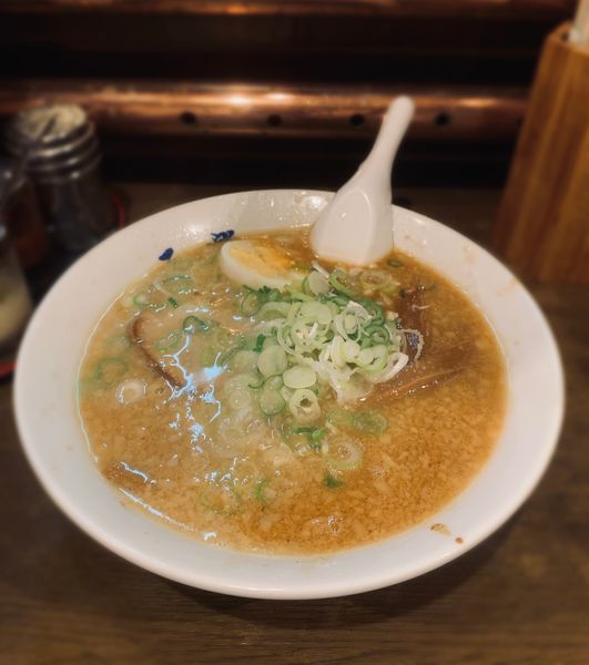 「元らーめん（ネギ多め￥690）」@蔵前元楽 総本店の写真