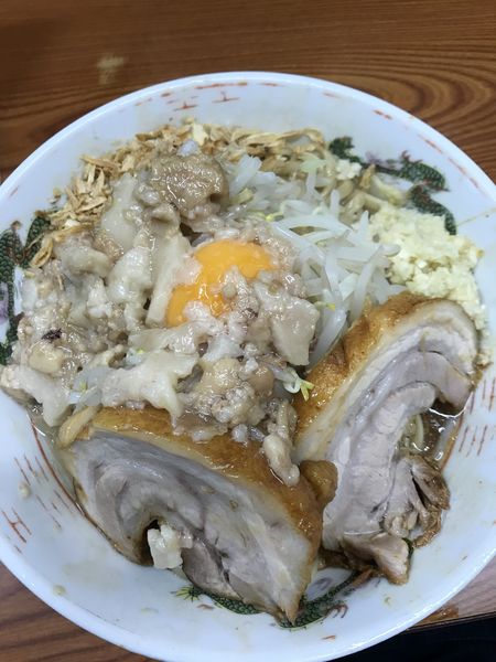 「小汁なし」@ラーメン二郎 亀戸店の写真