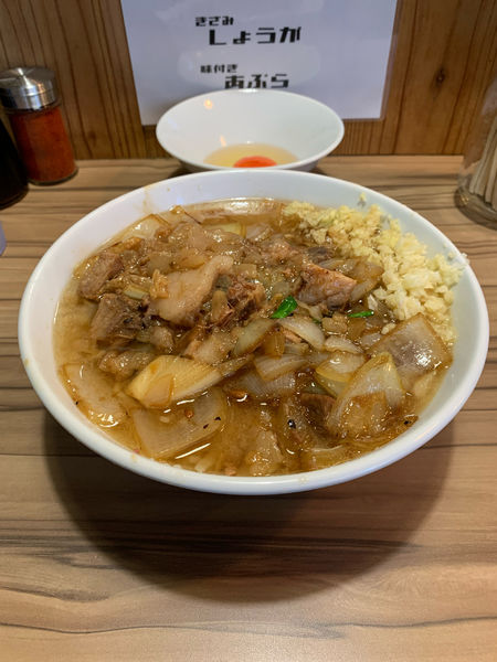 「スタミナ全マシ 850円」@ヒノブタスタミナ 南越谷店の写真