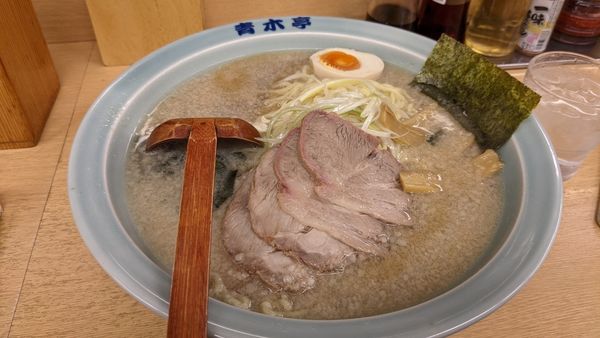 「チャーシュー麺　中」@ラーメン青木亭 戸田店の写真