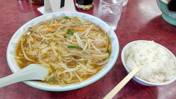 「サンマーメン+小ライス」@三幸苑 港南台店の写真