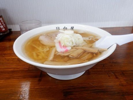 「らーめん」@青竹手打ちラーメン 日向屋の写真