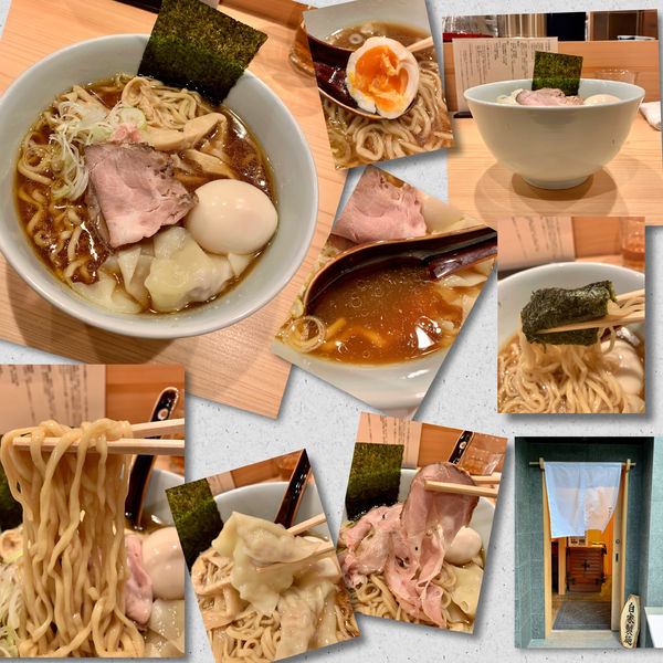 「特製中華そば（並）1100円」@自家製麺 ロビンソンの写真