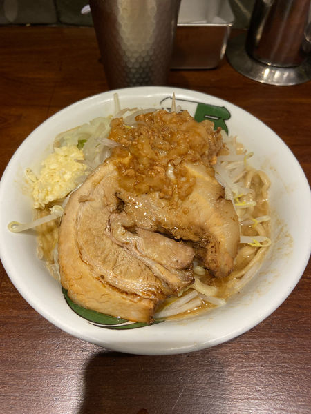 「雷そば　並」@ラーメン 雷 東京本丸店の写真