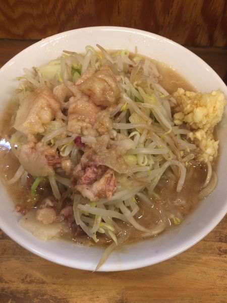 「小ラーメン　750円」@ラーメン二郎 前橋千代田町店の写真